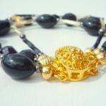 Black and Gold vintage styl..