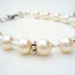 Pearl bridal bracelet, vint..